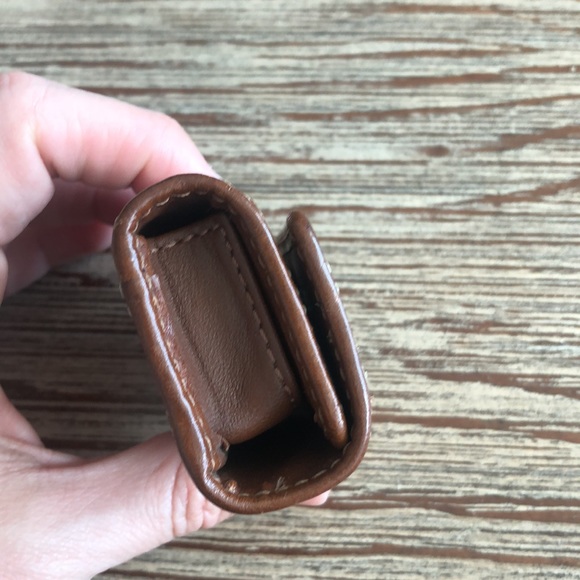 Coach brown leather contact case - Picture 4 of 4